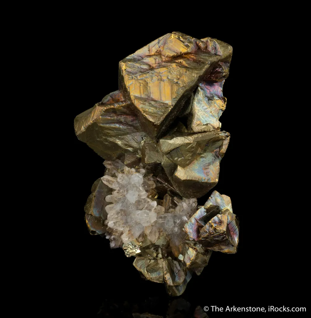 Chalcopyrite with Quartz image