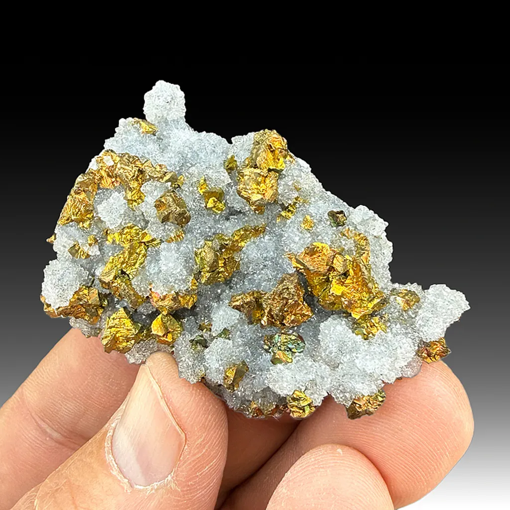Chalcopyrite with Quartz image