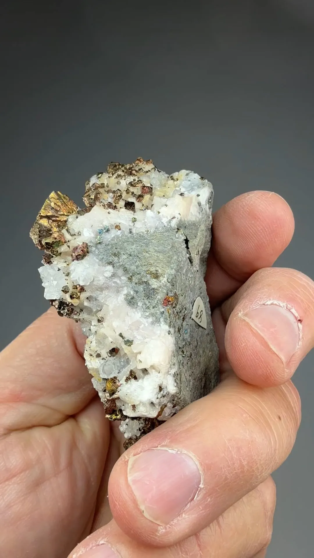 Chalcopyrite with Quartz - image 3