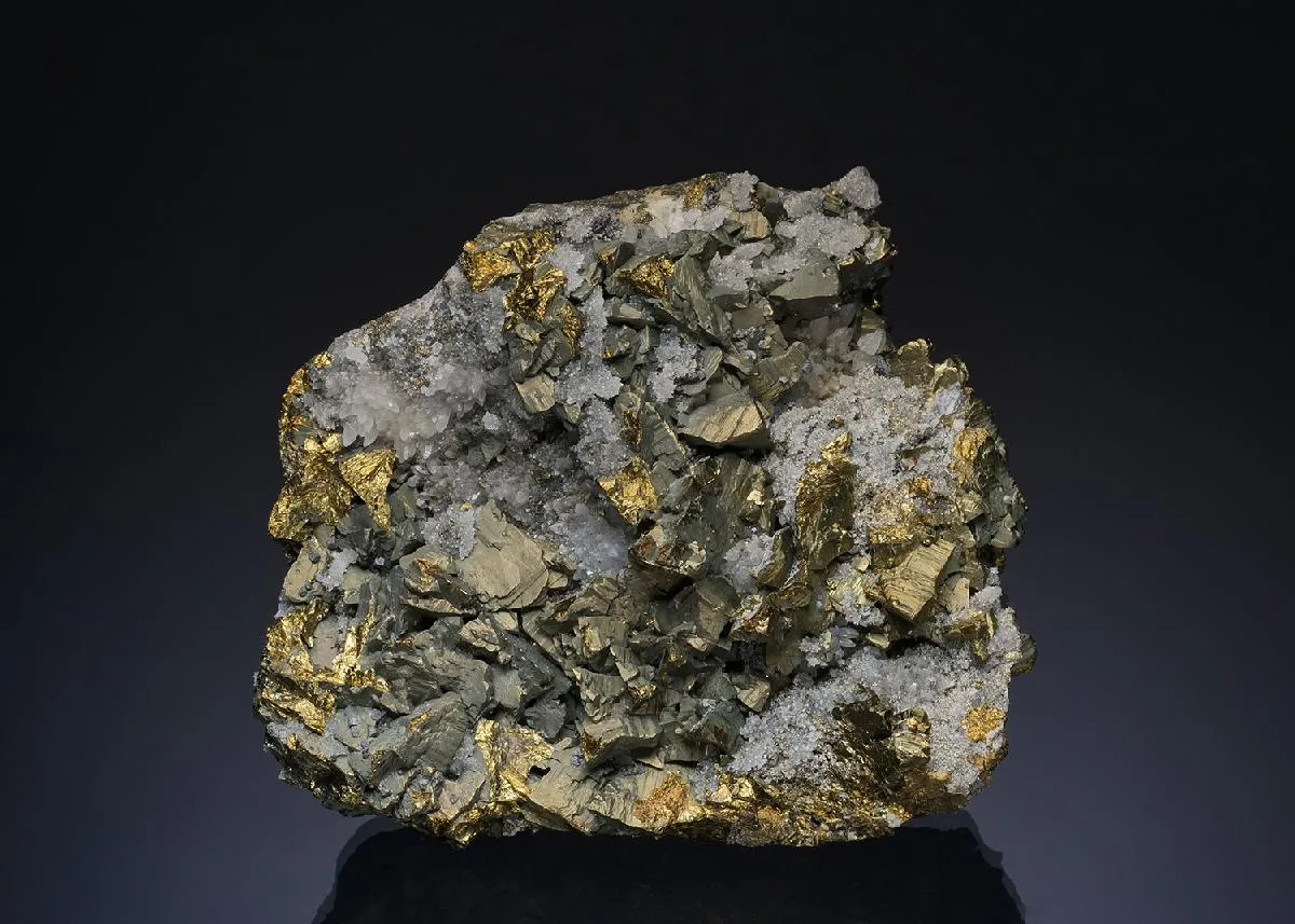 Chalcopyrite with Quartz - image 1