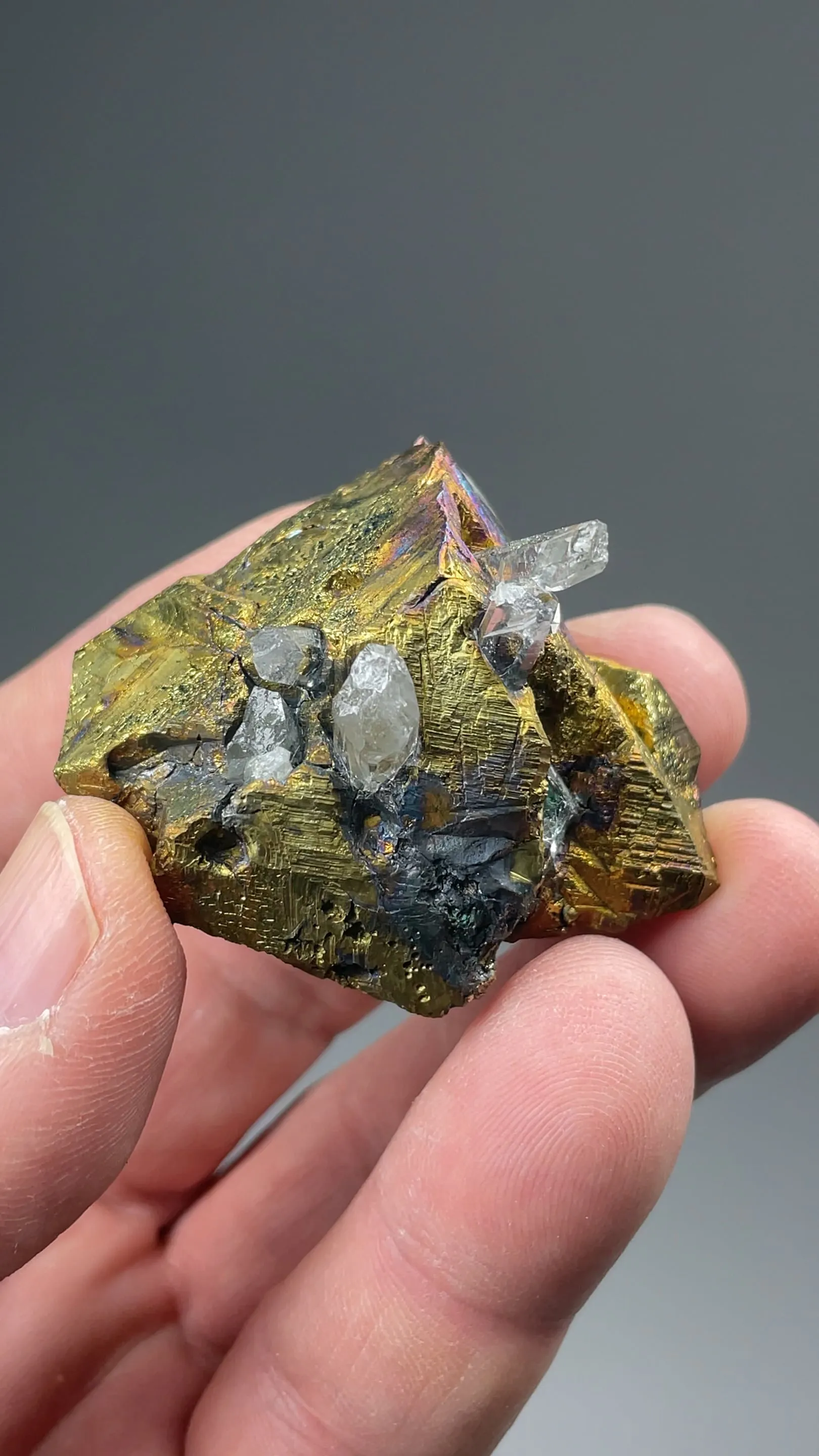 Chalcopyrite with Quartz - image 2