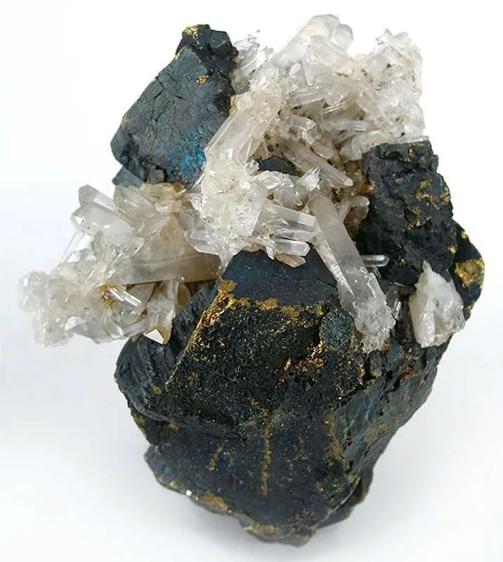 Chalcopyrite With Quartz image
