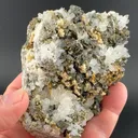 Chalcopyrite with Quartz, Pyrite after Pyrrhotite - image 1