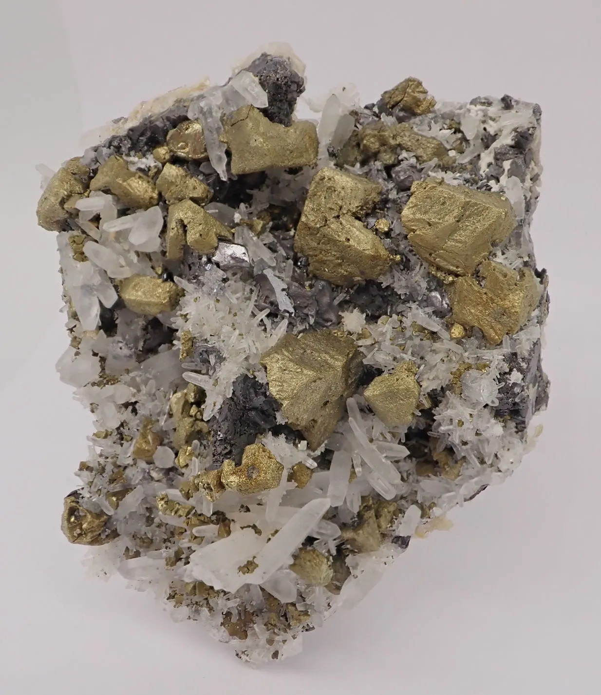 Chalcopyrite with Quartz, Sphalerite and Galena - image 4