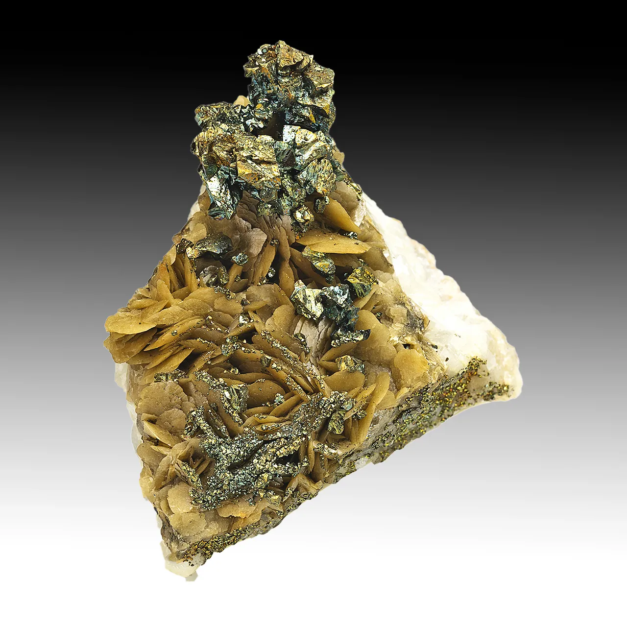 Chalcopyrite with Siderite - image 1
