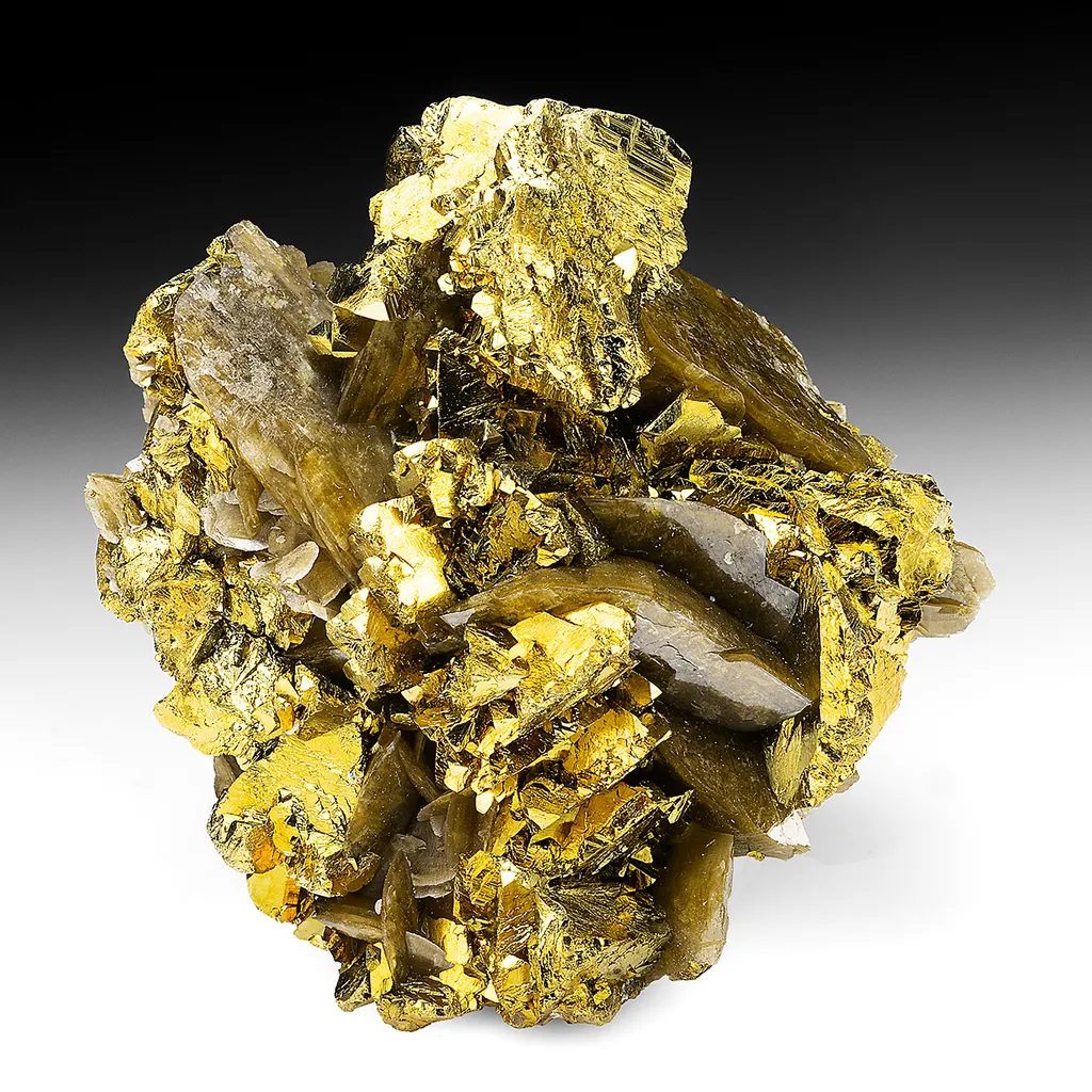 Chalcopyrite with Siderite image