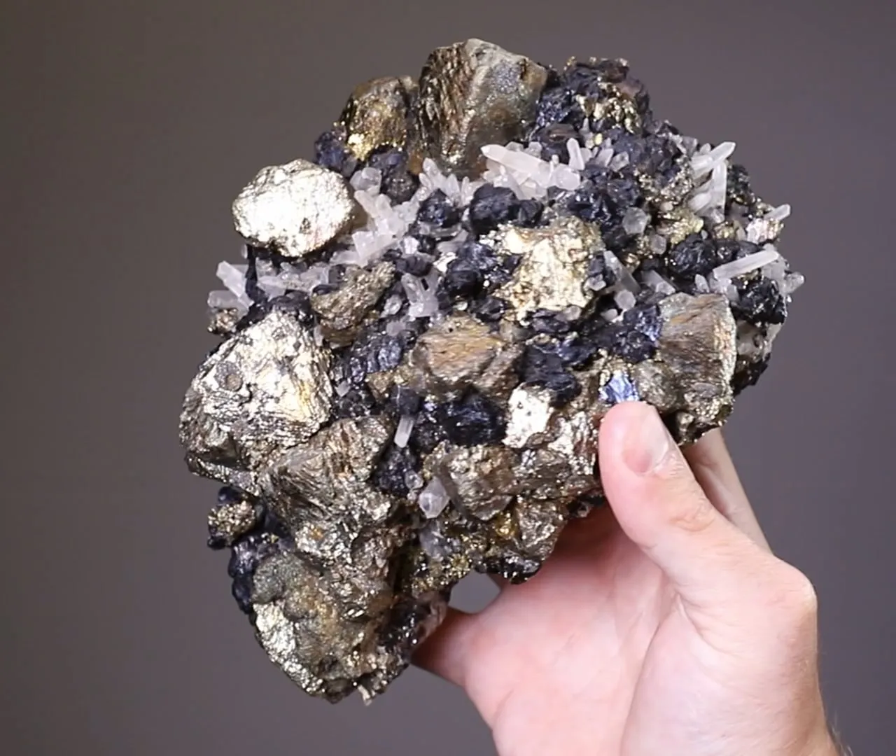 Chalcopyrite with Sphalerite and Quartz - image 2