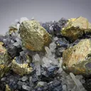 Chalcopyrite with Sphalerite and Quartz - image 1