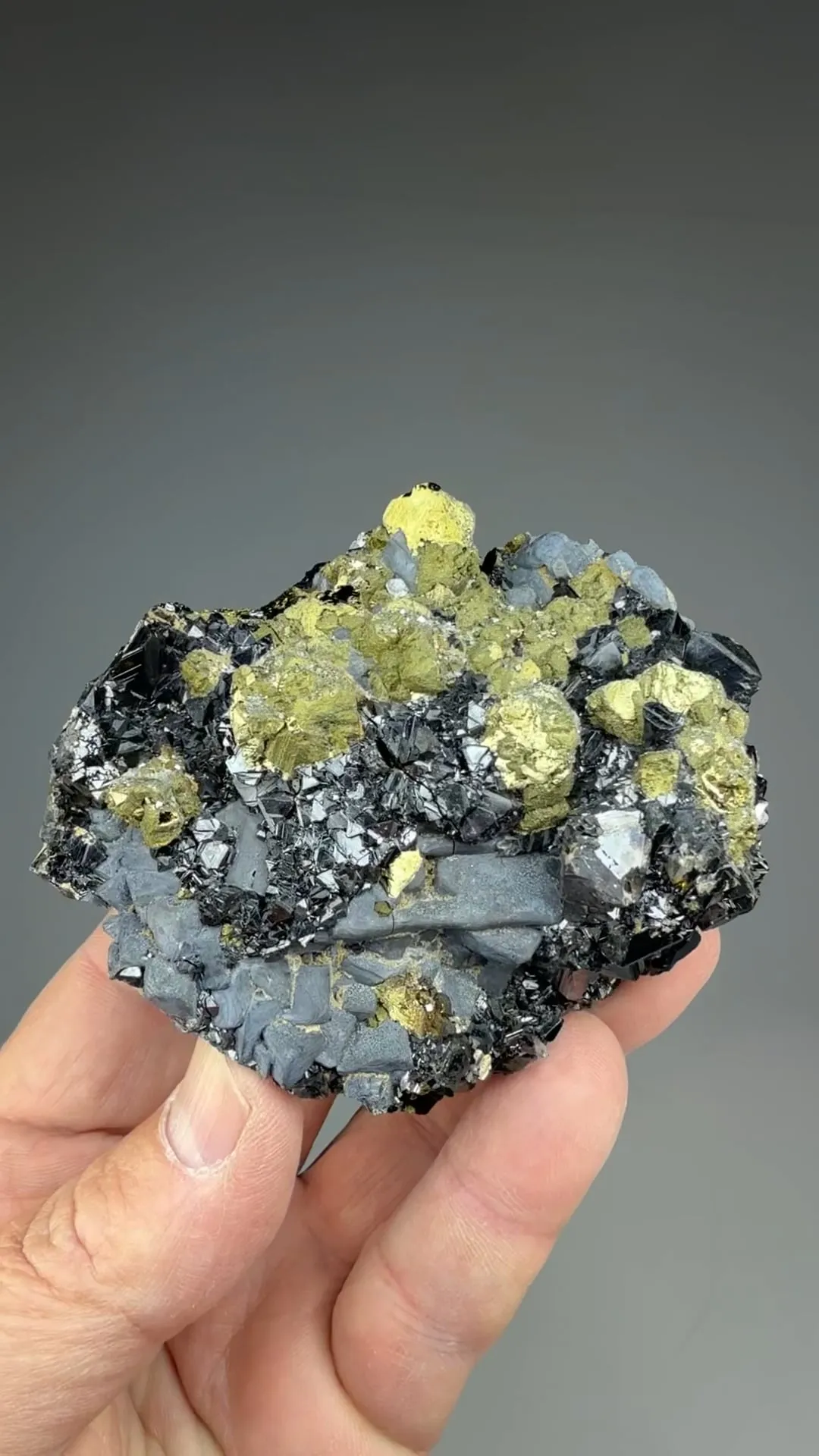 Chalcopyrite with Sphalerite, Galena - image 2