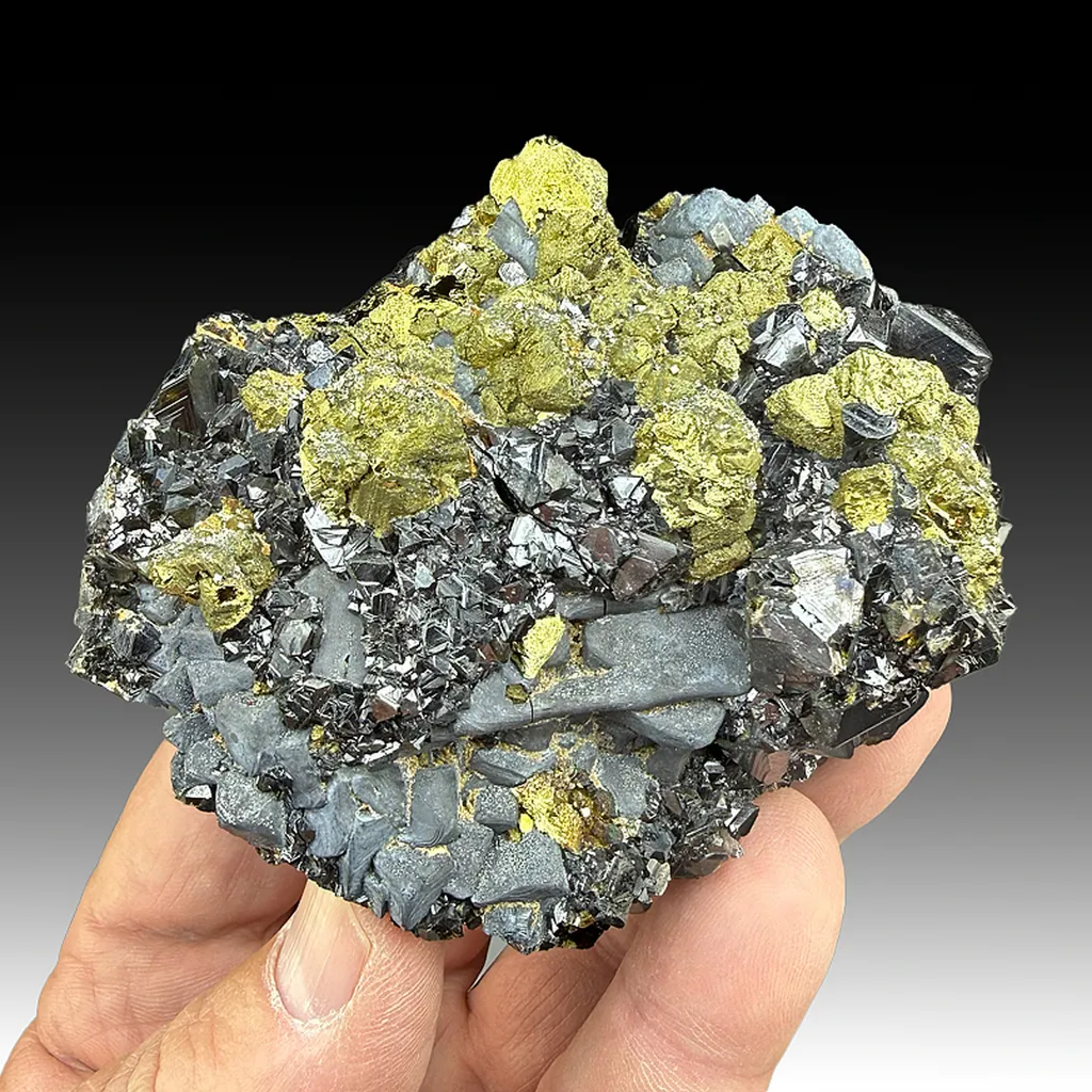 Chalcopyrite with Sphalerite, Galena image