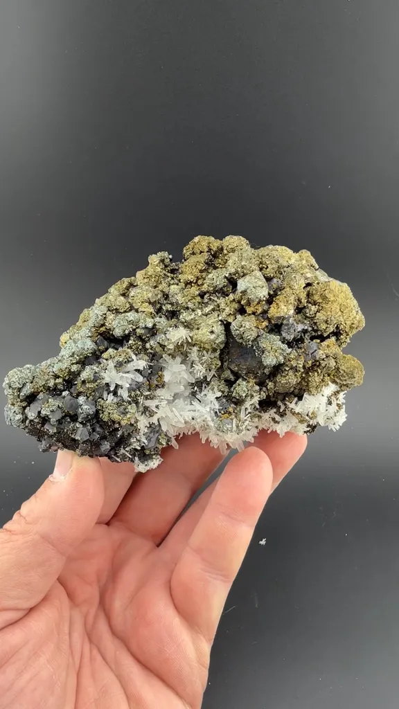 Chalcopyrite with Sphalerite, Galena, Quartz image