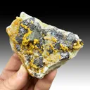 Chalcopyrite with Sphalerite, Quartz - image 1