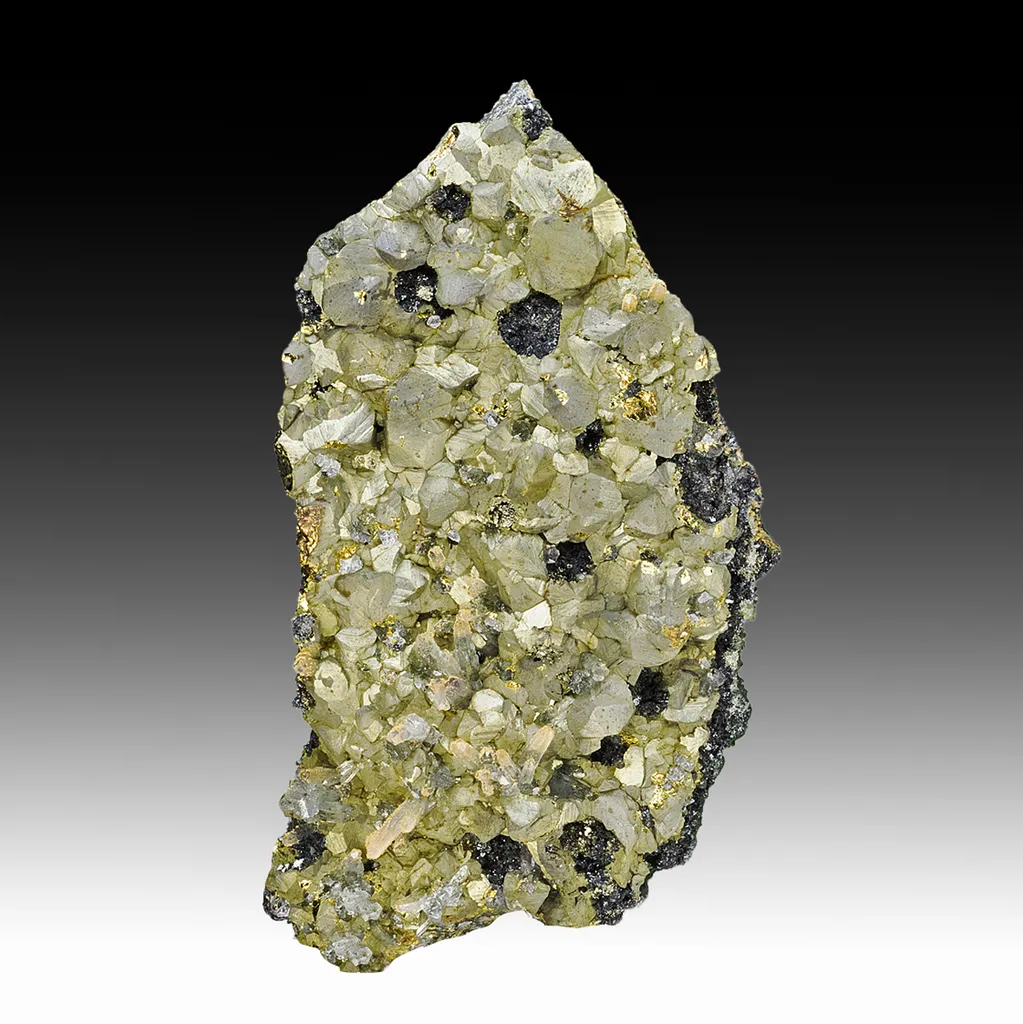 Chalcopyrite with Sphalerite, Quartz image