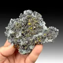 Chalcopyrite with Sphalerite, Quartz - image 1