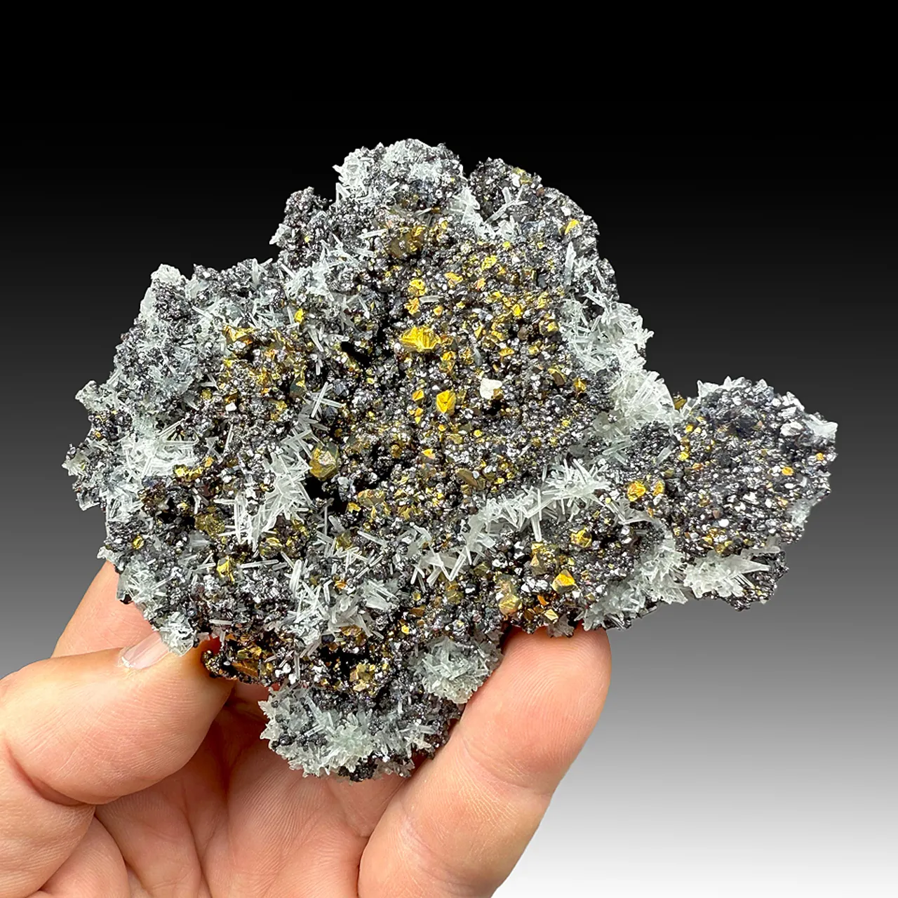 Chalcopyrite with Sphalerite, Quartz - image 1