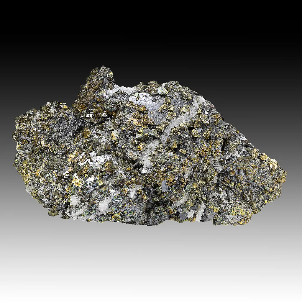 Chalcopyrite with Sphalerite, Quartz image
