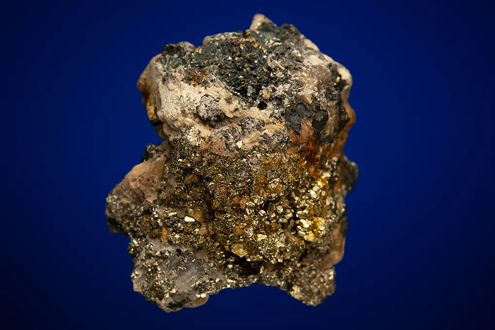 Chalcopyrite with Tennantite and Siderite - image 2