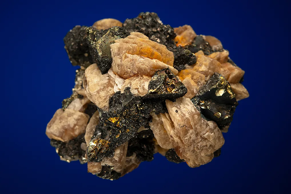 Chalcopyrite with Tennantite and Siderite - image 4