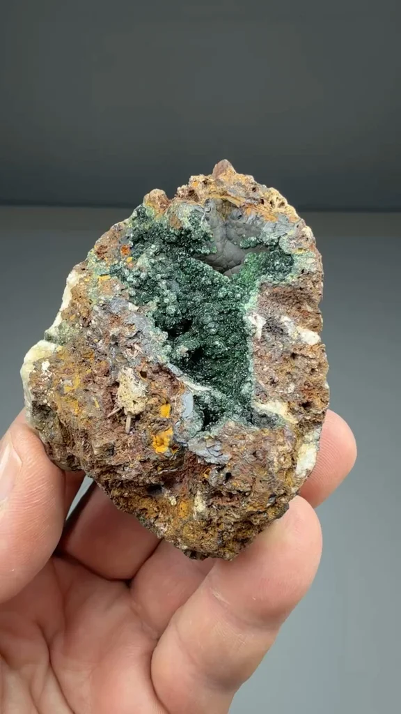 Chalcosiderite from Phoenix United Mine, Minions, Linkinhorne, England, UK - image 2