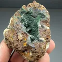 Chalcosiderite from Phoenix United Mine, Minions, Linkinhorne, England, UK - image 2
