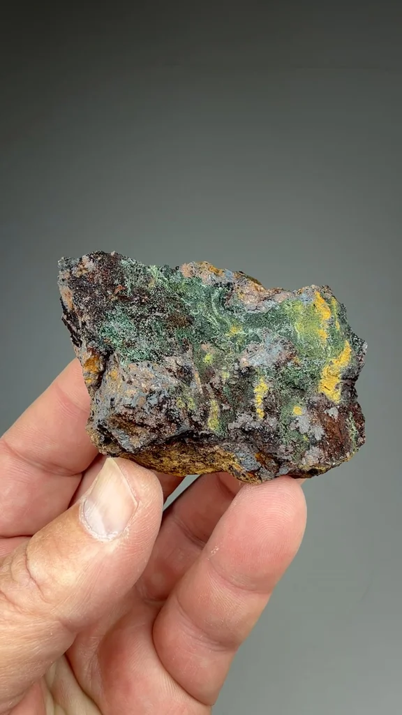 Chalcosiderite from Phoenix United Mine, Minions, Linkinhorne, England, UK - image 2