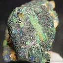 Chalcostibite altering to Azurite and Malachite - image 2
