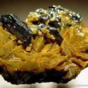 Chalcostibite on Siderite - image 2