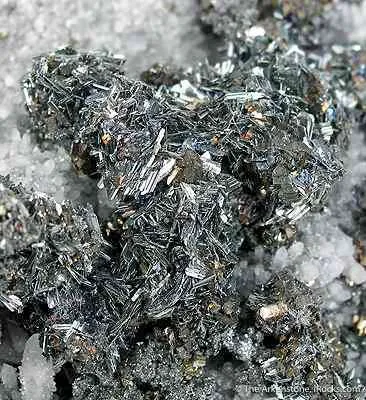 Chalcostibite on Tetrahedite - image 3