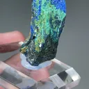 Chalcostibite with Azurite, Malachite - image 2