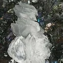 Chalcostibite With Calcite - image 2