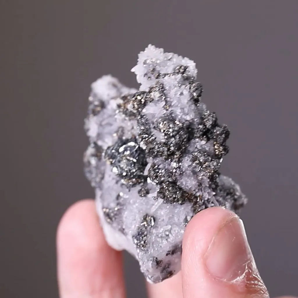 Chalcostibite with Quartz and Tetrahedrite - image 2