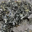 Chalcostibite with Quartz and Tetrahedrite - image 1