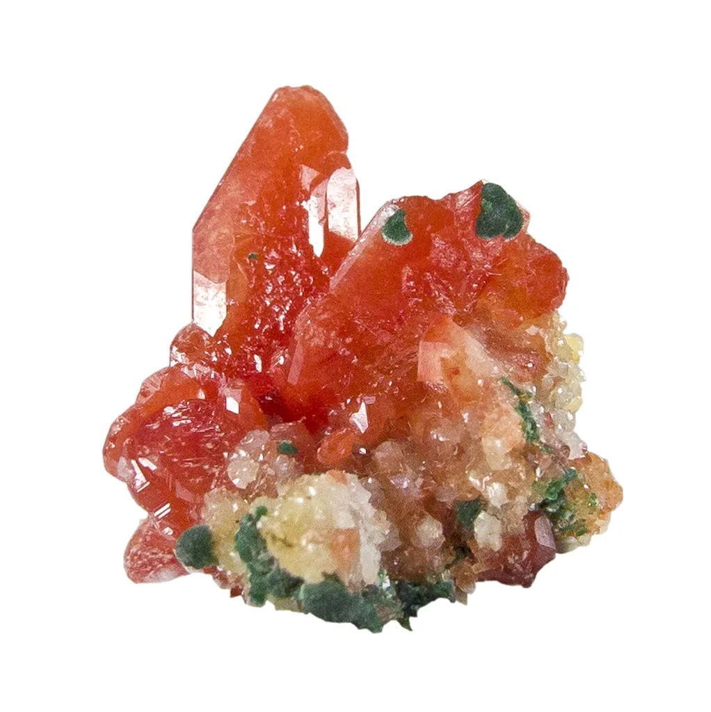 Chalcotrichite in Cerussite image