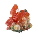 Chalcotrichite in Cerussite - image 1