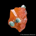 Chalcotrichite included Cerussite with Malachite - image 1