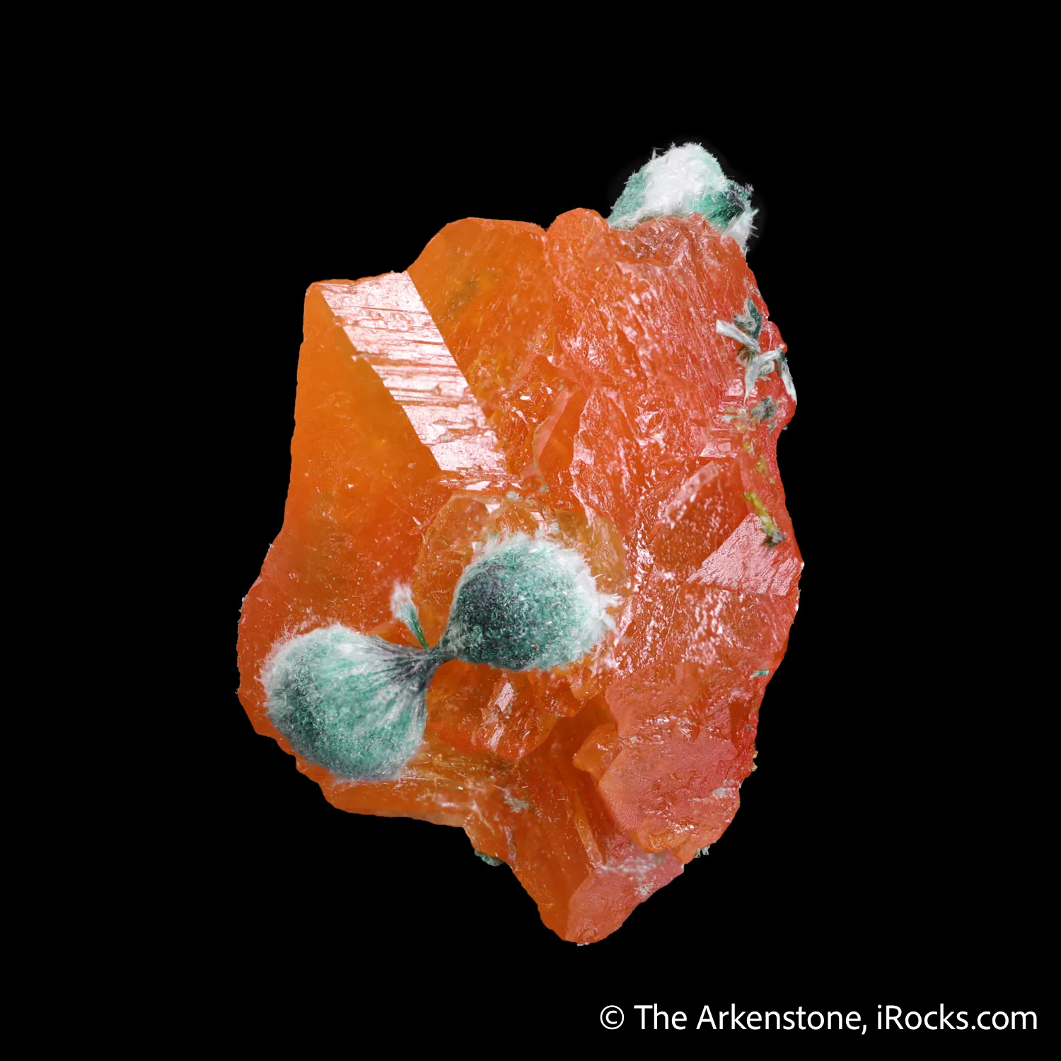 Chalcotrichite included Cerussite with Malachite - image 1