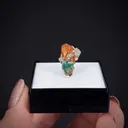 Chalcotrichite included Cerussite with Malachite - image 2