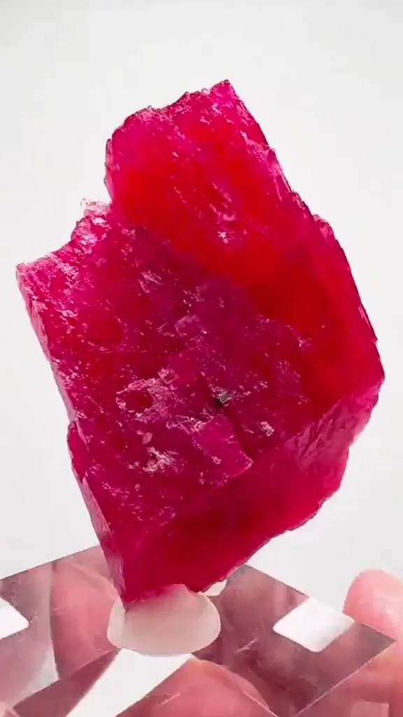 CHERRY RED Rhodonite PERFECTION - image 2