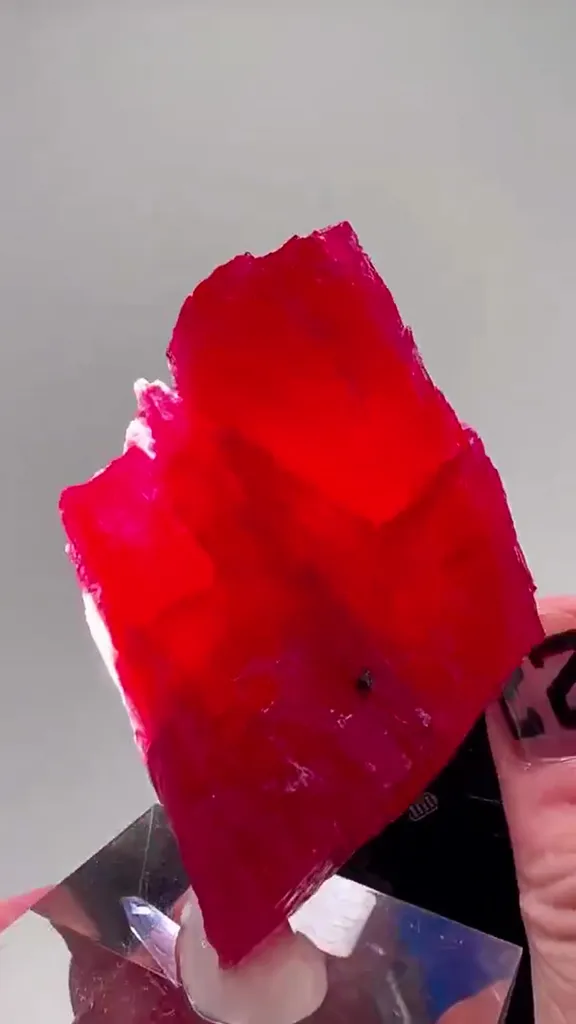 CHERRY RED Rhodonite PERFECTION - image 3