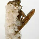 Childrenite on Albite - image 2
