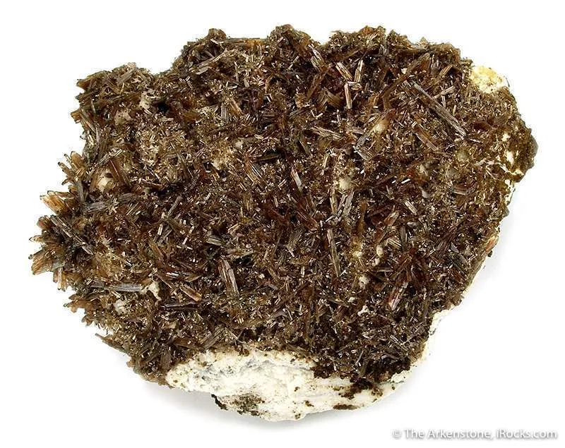 Childrenite on Feldspar image