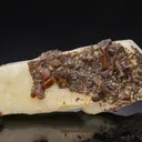 Childrenite on Orthoclase - image 1