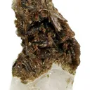 Childrenite on Quartz - image 1