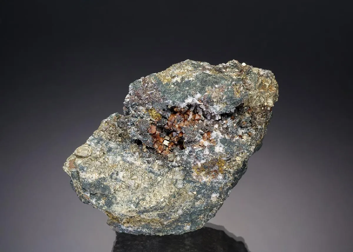 Childrenite Pyrite - image 1