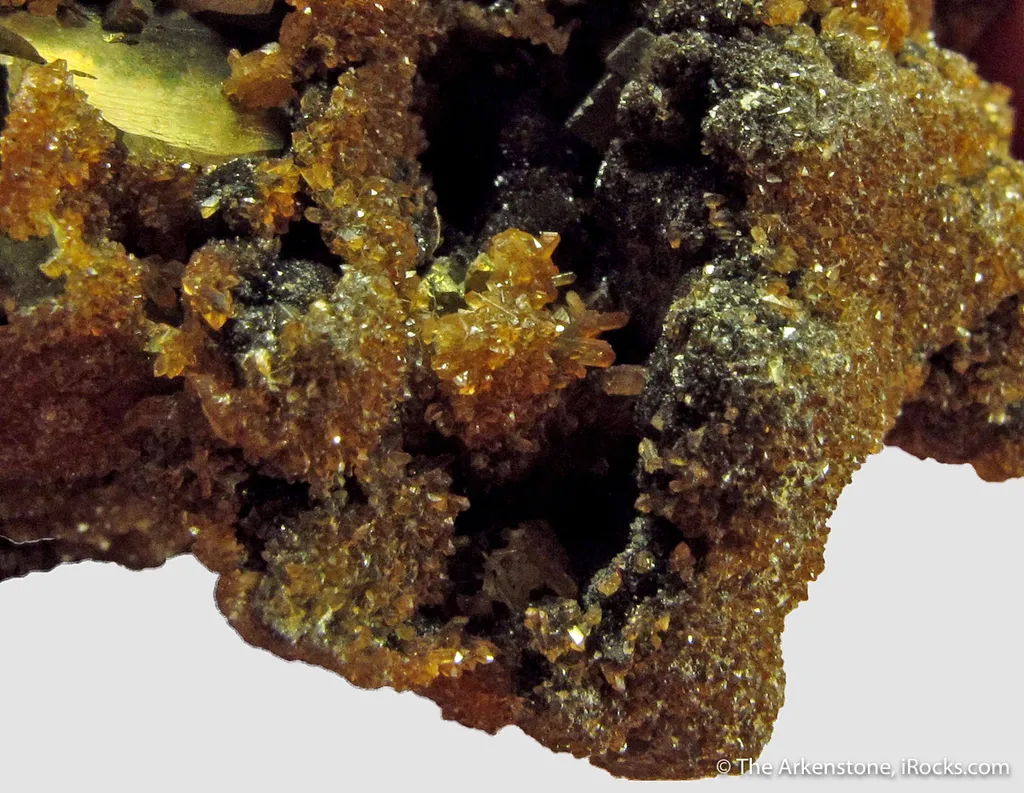 Childrenite (TL - mid 1800s) with Pyrite and Siderite - image 3