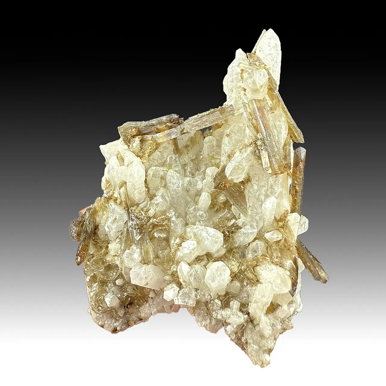 Childrenite with Roscherite - image 1