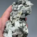 Chlorapatite with Ferro-Actinolite, Microcline - image 2