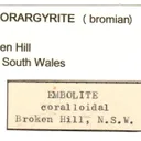 Chlorargyrite var. Bromian - image 8