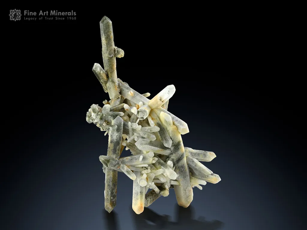 Chlorine Quartz Cluster from Baluchistan Pakistan image