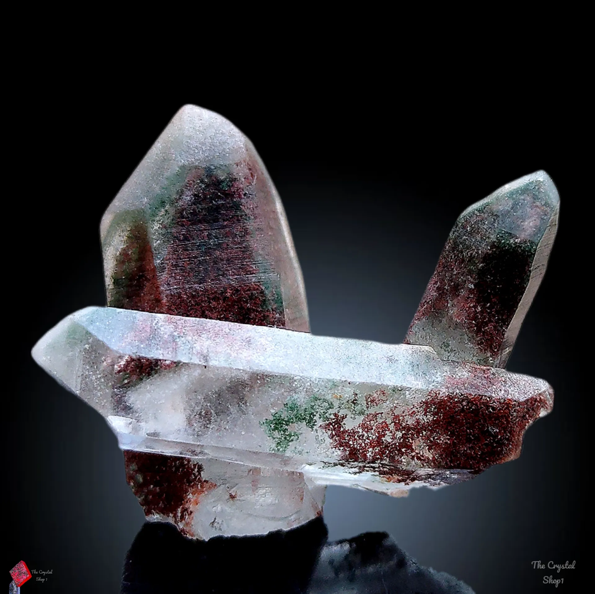 Chlorite Garden Phantom Himalayan Crystal  from India, Himachal Pradesh, Kullu valley - image 2